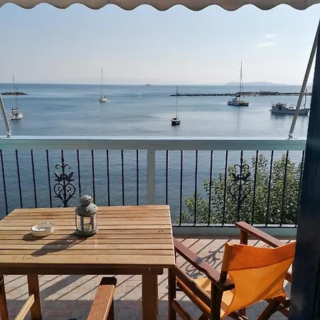 Panoramic Sea View Evmenia And Harbourside Sea Front Loutraki (Skopelos)