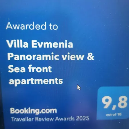 Panoramic Sea View Evmenia And Harbourside Sea Front לוטראקי